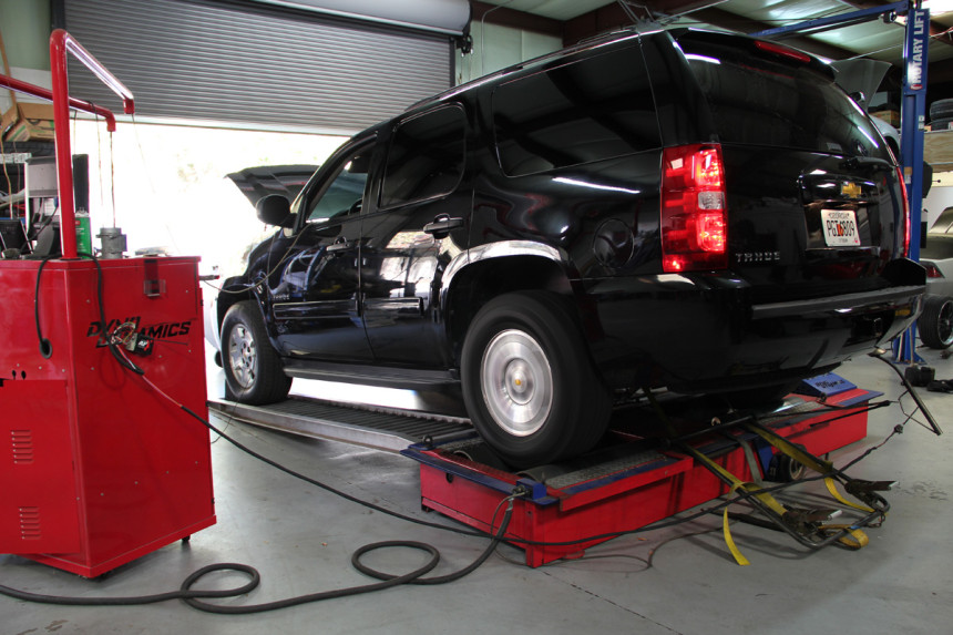 2010 Chevy Tahoe-build stock on dyno