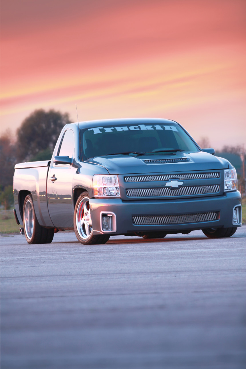 2011 Chevy Silverado build after sunset 2