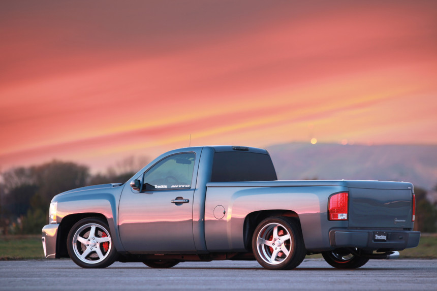 2011 Chevy Silverado build after sunset 3
