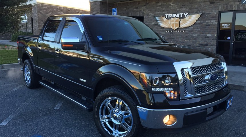 Ford F150 Lariat with KMC Spy Wheels