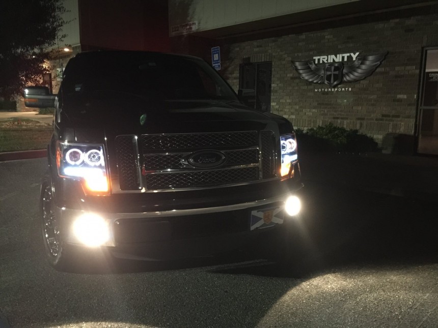 Ford F150 lariat spyder headlights