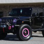 ’16 Lifted Jeep with Rockstars & PINK accents