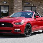 Mustang drop-top on Velgen Wheels