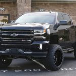 ’17 Silverado with McGaughy’s lift and 22″ TIS Wheels