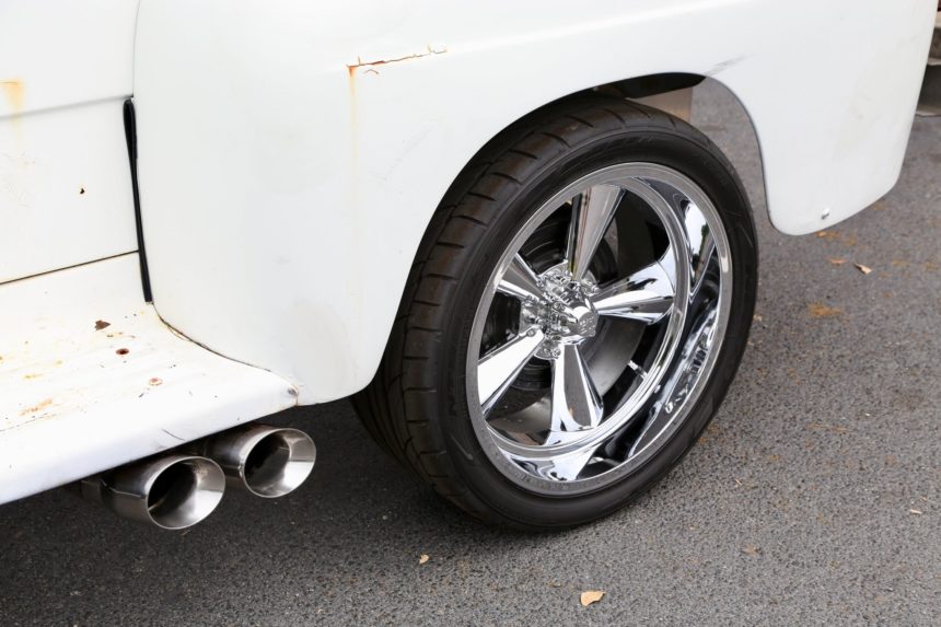 Trinity Motorsports Coyote 5oh 1951 F1 Ford exhaust tips