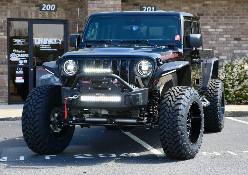 Trinity Motorsports Fabtech MotoMetal RoadArmor Toyo Gladiator FRONT