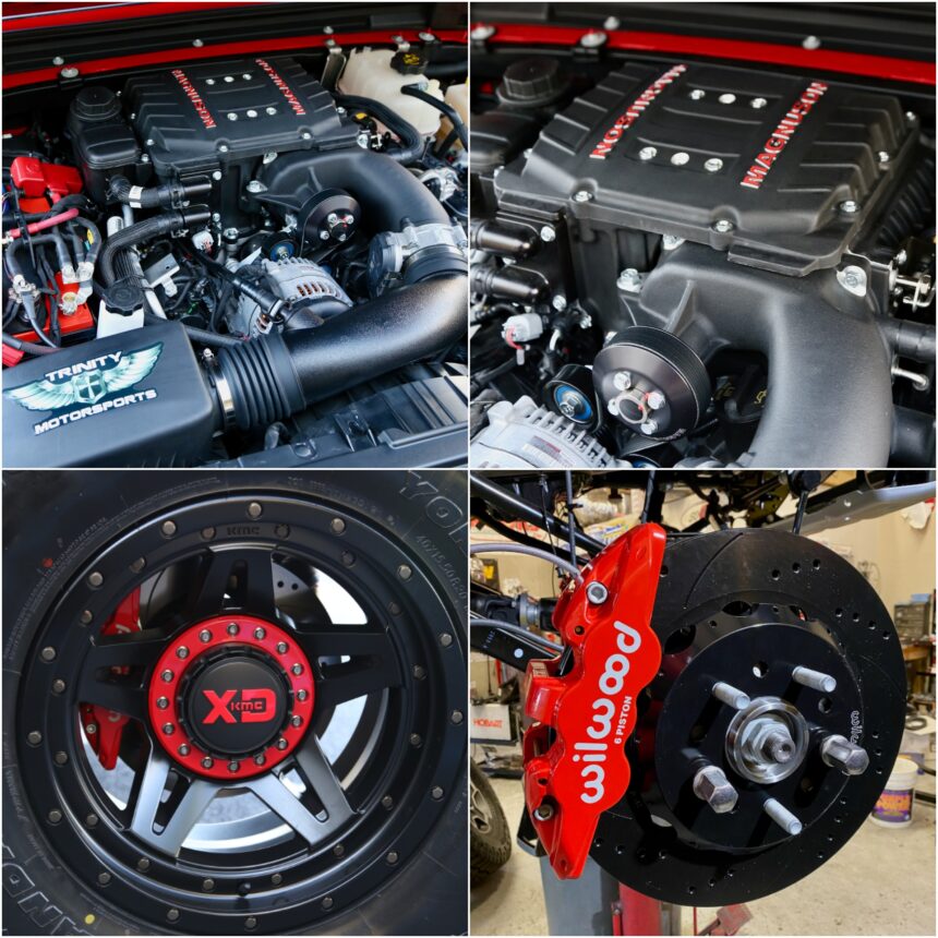 Trinity Motorsports Whiskey gladiator engine