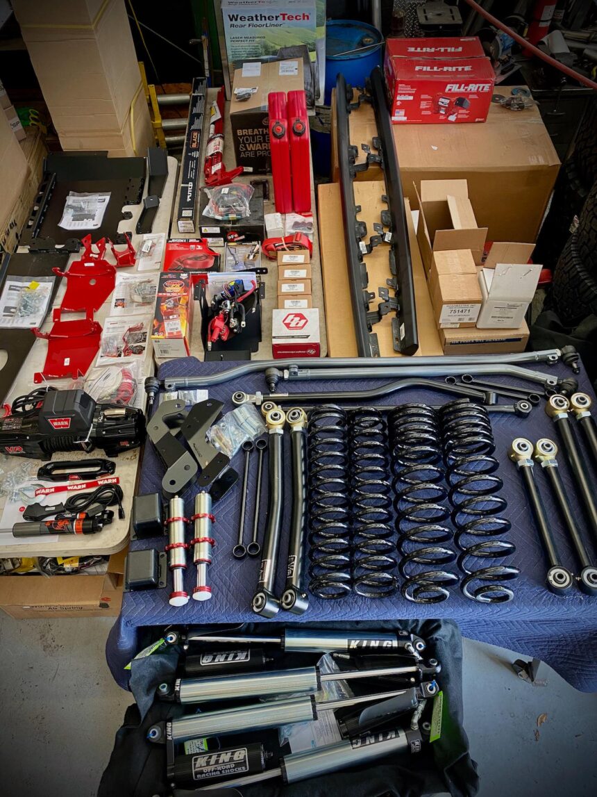 Trinity Motorsports Whiskey gladiator parts