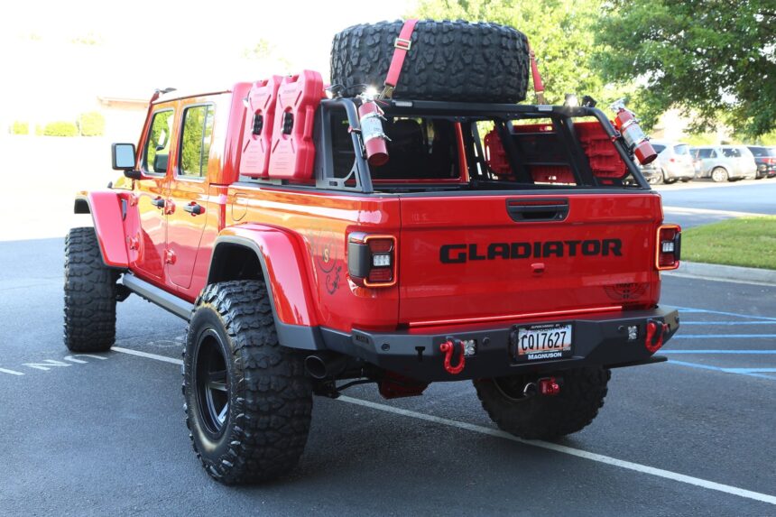 Trinity Motorsports Whiskey gladiator rear