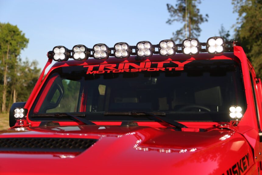 Trinity Motorsports Whiskey gladiator windshield