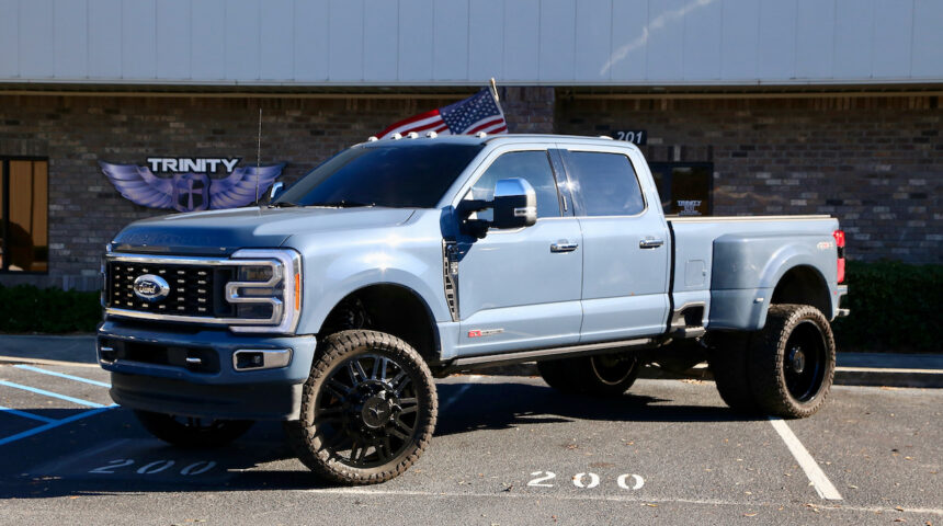 Lifted Ford Dualie on American Forces