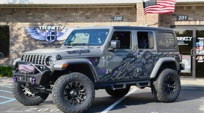 2020 Jeep Wrangler 3.5-in TeraFlex 18-in Fuel Vapors and 35-in Nitto Recon Grapps