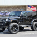 2024 Jeep Wrangler 4-in lift, 22×12 4Play wheels and 37-in Nitto Ridge Grapps