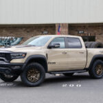 2024 Ram TRX with Eibach level 22-in Fuel Twitch and 37-in Nitto Ridges