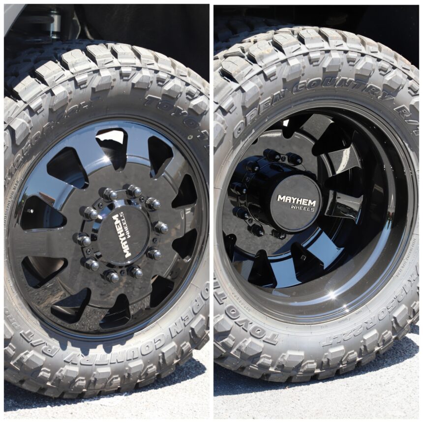 2021 F-450 Mayhem wheels