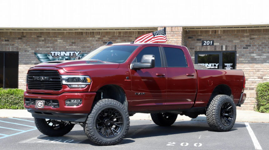 2024 Ram 2500 BDS 4-in and 22×12 Fuel Fusion Forged