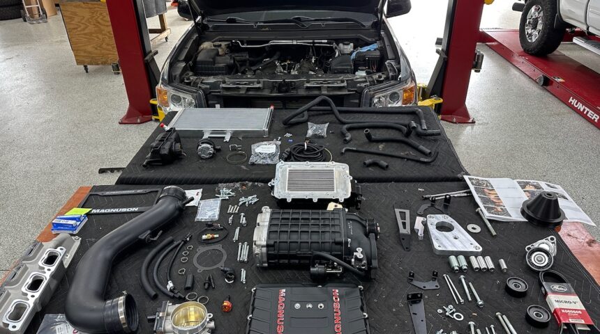 439hp Magnuson supercharger on GMC Canyon