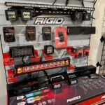 Rigid lighting display at Trinity Motorsports